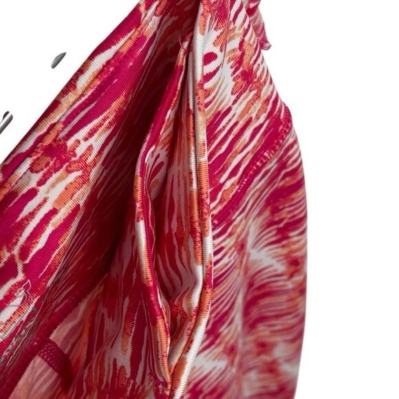 Vineyard Vines Women's Fishbone Printed Performance Leggings Rhododendron XL - Picture 8 of 9